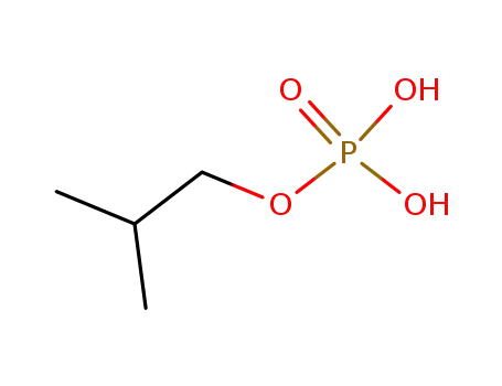 Molecular Structure of 2466-73-1 (isobutyl dihydrogen phosphate)