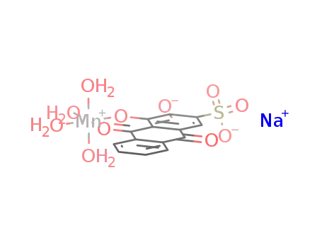 sodium 1,2-dihydroxyanthraquinone-3-sulphonate Mn(II) complex