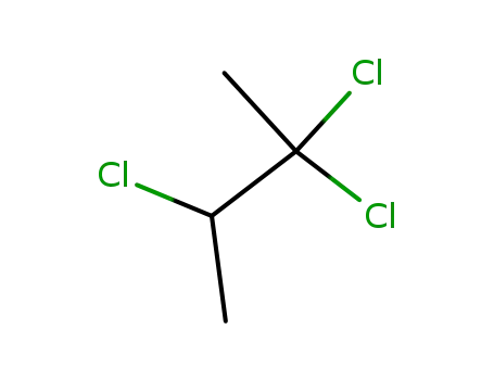 Molecular Structure of 10403-60-8 (2,2,3-Trichlorobutane.)