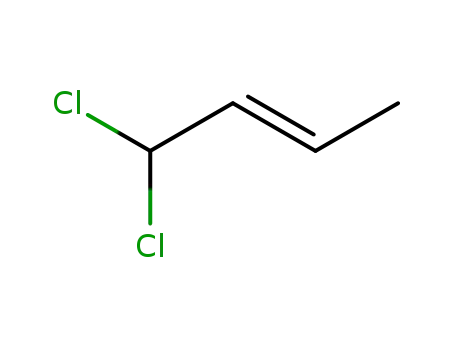 Molecular Structure of 51157-81-4 ((E)-1,1-Dichloro-2-butene)