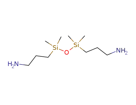 Molecular Structure of 2469-55-8 (1,3-Bis(3-aminopropyl)tetramethyldisiloxane)