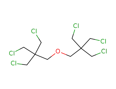 Molecular Structure of 57690-45-6 (Propane, 1,1'-oxybis[3-chloro-2,2-bis(chloromethyl)-)