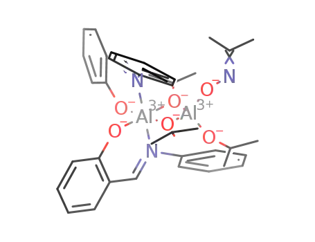 bis(N-phenylsalicylideneiminato)aluminium(III)di(μ-isopropoxo)aluminium(III)(isopropoxo)(ONC(CH3)2)