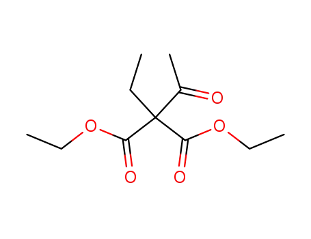 Molecular Structure of 3378-01-6 (Diethyl butyrylmalonate)