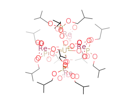 [U(perrhenato)4(tri-iso-butyl phosphate)4]