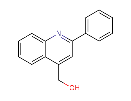 Molecular Structure of 29268-33-5 ((2-Phenylquinolin-4-yl)methanol)