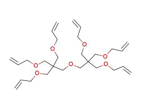 Molecular Structure of 64340-67-6 (1-Propene,
3,3'-[oxybis[[2,2-bis[(2-propenyloxy)methyl]-3,1-propanediyl]oxy]]bis-)