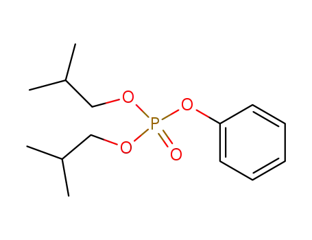 Molecular Structure of 38299-61-5 (Phosphoric acid, bis(2-methylpropyl) phenyl ester)