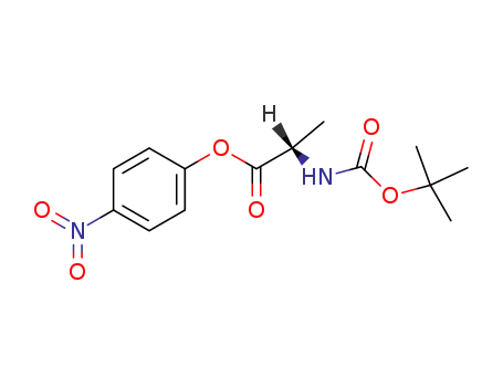 L-Alanine,N-[(1,1-dimethylethoxy)carbonyl]-, 4-nitrophenyl ester