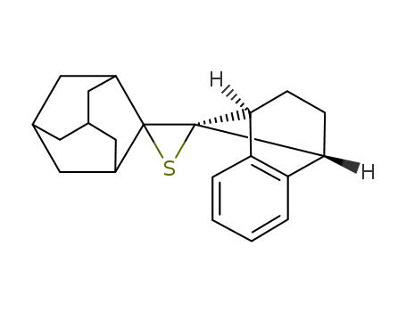 syn-2'-adamantylidene-9-benzonorbornenylidene sulfide