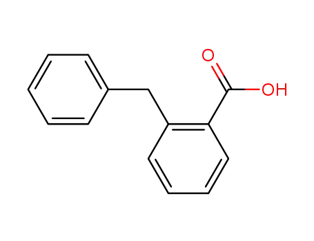 Molecular Structure of 612-35-1 (2-BENZYLBENZOIC ACID)