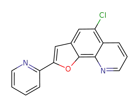 5-chloro-2-(pyridin-2-yl)furo[3,2-h]quinoline