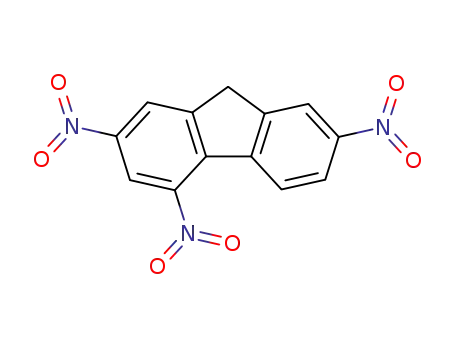 Molecular Structure of 34263-36-0 (2,4,7-trinitro-9H-fluorene)
