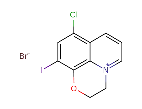 7-chloro-9-iodo-2,3-dihydro-1oxa-3a-azoniaphenalene bromide