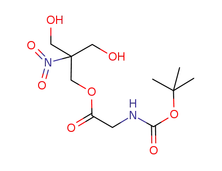 3'-hydroxy-2'-hydroxymethyl-2'-nitropropyl 2-N-(tert-butoxycarbonylamino)acetate
