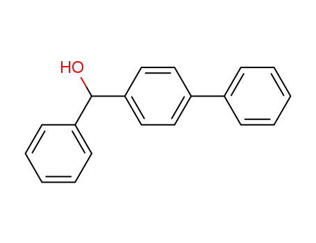 Molecular Structure of 7598-80-3 (alpha-phenyl[1,1'-biphenyl]-4-methanol)