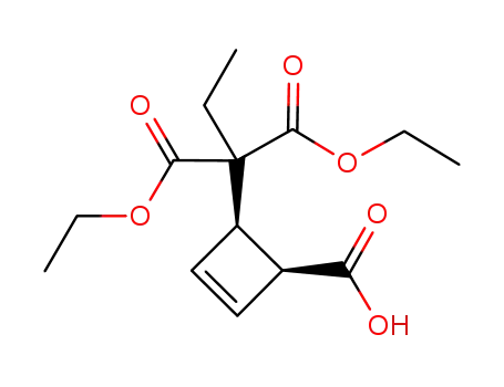 cis-4-(1-ethoxy-2-(ethoxycarbonyl)-1-oxobutan-2-yl)cyclobut-2-enecarboxylic acid