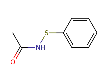 Molecular Structure of 71032-76-3 (Acetamide, N-(phenylthio)-)
