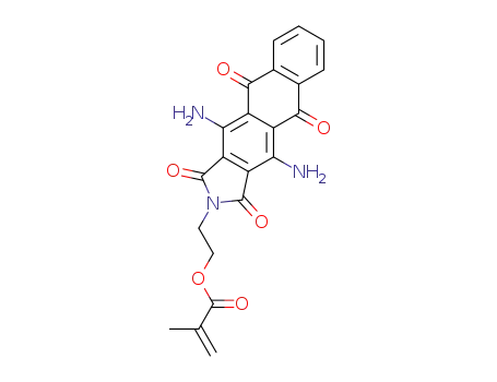 2-(4,11-diamino-1,3,5,10-tetraoxo-1h-naphtho[2,3-f]isoindol-2(3h,5h,10h)-yl)ethyl methacrylate