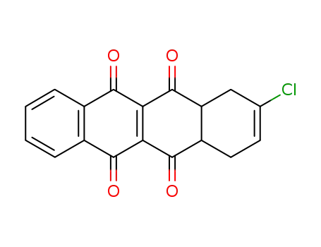 2-chloro-1,4,4a,12a-tetrahydronaphthacene-5,6,11,12-tetraone