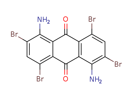 1,5-diamino-2,4,6,8-tetrabromo-anthracene-9,10-dione