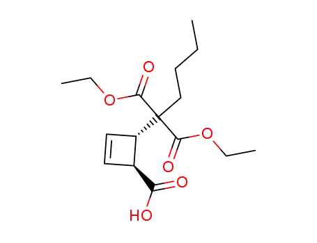 (1S,4S)-4-(1-ethoxy-2-(ethoxycarbonyl)-1-oxohexan-2-yl)cyclobut-2-enecarboxylic acid