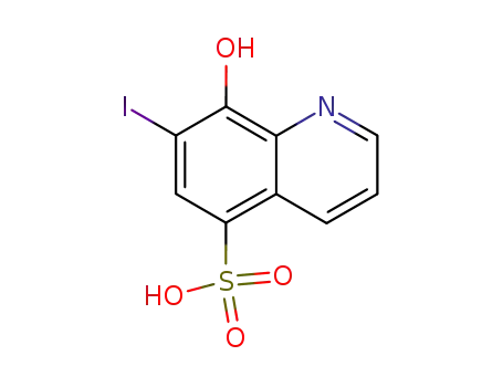 8-hydroxy-7-iodo-quinoline-5-sulfonic acid