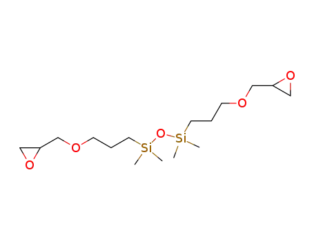 Molecular Structure of 126-80-7 (1,3-BIS(3-GLYCIDOXYPROPYL)TETRAMETHYLDISILOXANE)