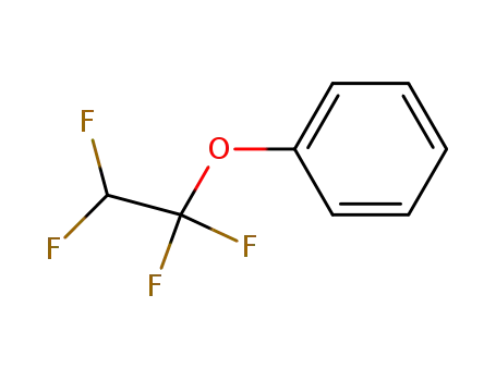 Molecular Structure of 350-57-2 ((1,1,2,2-TETRAFLUOROETHOXY)BENZENE)