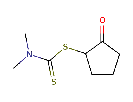 2-(Dimethylamino-thiocarbonylthio)cyclopentanon