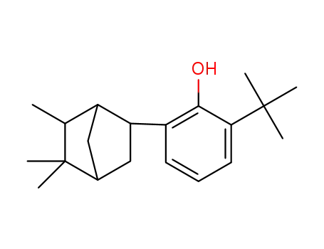 2-tert-butyl-6-(2,3,3-trimethylbicyclo[2.2.1]hept-5-yl)phenol