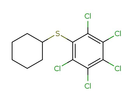 Cyclohexyl-pentachlorphenyl-sulfid