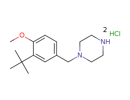(3-tert-butyl-4-methoxybenzyl)-piperazine dihydrochloride