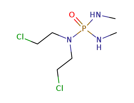N,N-bis(2-chloroethyl)-N',N"-dimethylphosphoric triamide