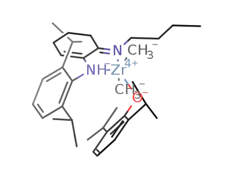 [2,6-Bis(1,1-dimethylethyl)phenolato][N-[6-(butylimino-κN)-1-cyclohexen-1-yl]-2,6-bis(1-methylethyl)benzenaminato-κN]dimethylzirconium