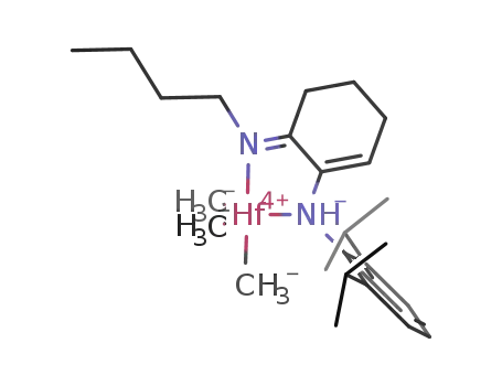 [N-[6-(butylimino-κN)-1-cyclohexen-1-yl]-2,6-bis(1-methylethyl)benzenaminato-κN]trimethylhafnium