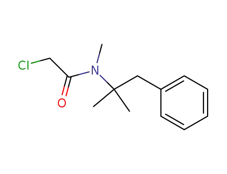 2-chloro-N-methyl-N-(2-methyl-1-phenylpropan-2-yl)acetamide
