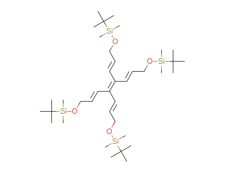 (6E,10E)-8,9-Bis((E)-3-((tert-butyldimethylsilyl)oxy)prop-1-en-1-yl)-2,2,3,3,14,14,15,15-octamethyl-4,13-dioxa-3,14-disilahexadeca-6,8,10-triene
