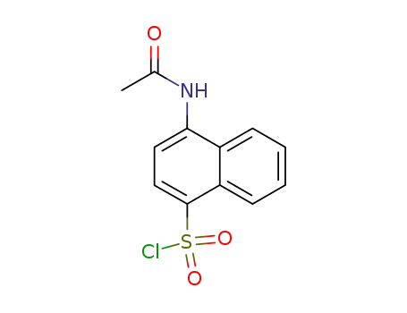 4-아세틸아미노-나프탈렌-1-술포닐염화물