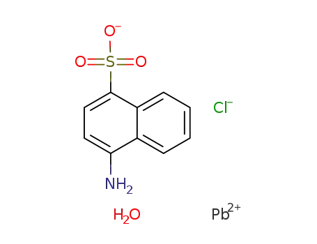 [Pb2(μ3-4-amino-1-naphthalenesulfonic acid)2(μ2-Cl)2(H2O)2]n