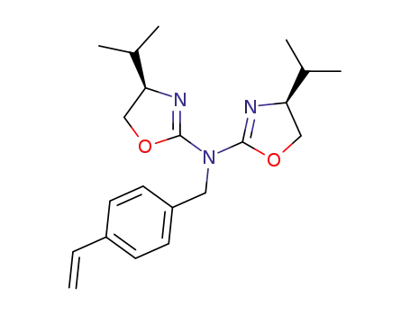(4S)-4-isopropyl-N-[(4R)-4-isopropyl-4,5-dihydro-1,3-oxazol-2-yl]-N-(4-vinylbenzyl)-4,5-dihydro-1,3-oxazol-2-amine