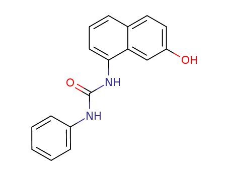 N-Phenyl-N'-<7-hydroxy-naphthyl-(1)>-harnstoff