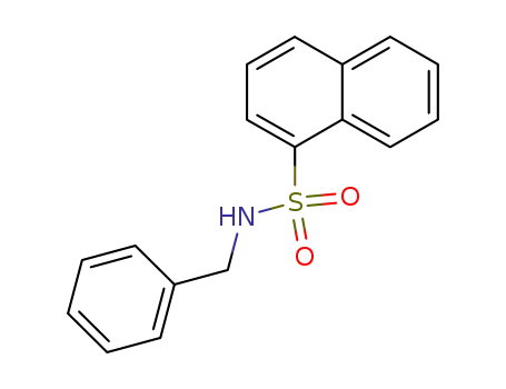 naphthalene-1-sulfonic acid benzylamide
