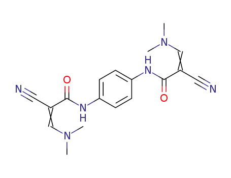 N,N'-(1,4-phenylene)bis(2-cyano-3-(dimethylamino)acrylamide)