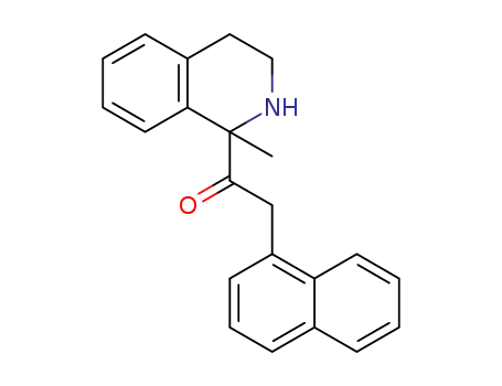 1-(1-methyl-1,2,3,4-tetrahydroisoquinolin-1-yl)-2-(naphth-1-yl)ethanone