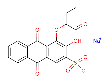 C18H13O8S(1-)*Na(1+)