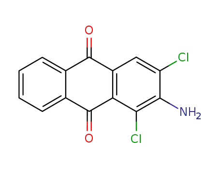 2- 아미노 -1,3- 디클로로 안트라 퀴논