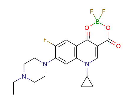difluoroboron complexes of enrofloxacin