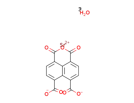 {[Sr(1,4,5,8-naphthalenetetracarboxylate 1,8-monoanhydride)(H2O)2]*H2O}n
