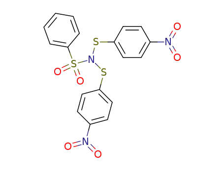 benzenesulfonyl-bis-(4-nitro-benzenesulfenyl)-amine